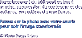 Remplacement du bâtiment en bas